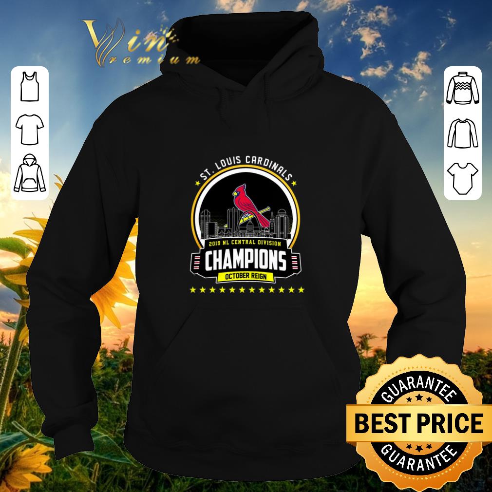Funny October St. Louis Cardinals 2019 NL Central Division Champions shirt Funny October St Louis Cardinals 2019 NL Central Division Champions shirt 4 - Funny October St. Louis Cardinals 2019 NL Central Division Champions shirt