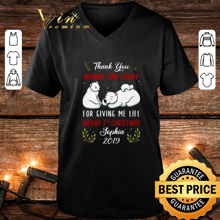 Funny Thank you mommy and daddy for giving me life Merry 1st Christmas shirt Funny Thank you mommy and daddy for giving me life Merry 1st Christmas shirt 4 - Funny Thank you mommy and daddy for giving me life Merry 1st Christmas shirt