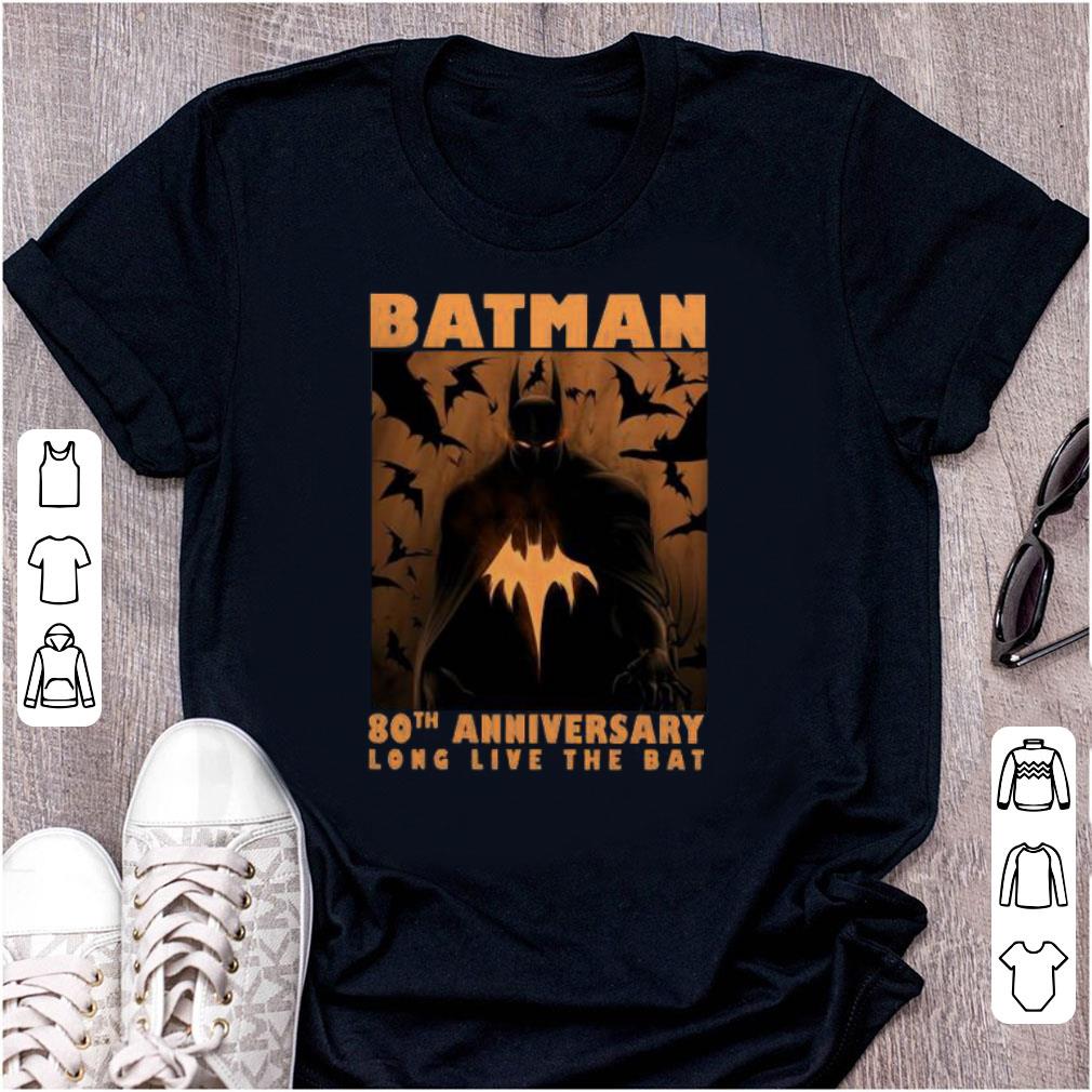 Hot Batman 80th anniversary long live the Bat shirt 1 - Hot Batman 80th anniversary long live the Bat shirt