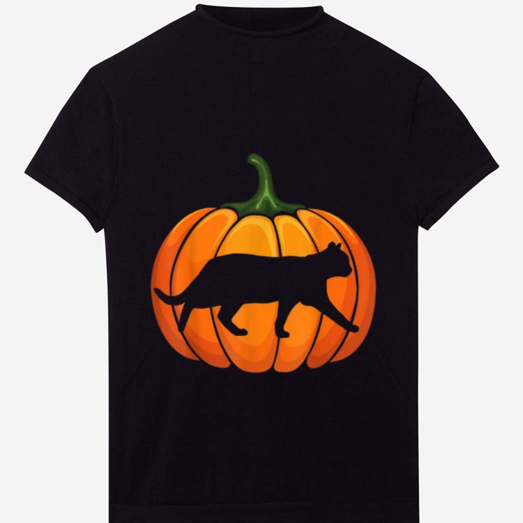 Hot Cat kitten Pumpkin Halloween cat lover Gifts shirt 1 - Hot Cat kitten Pumpkin Halloween. cat lover Gifts shirt