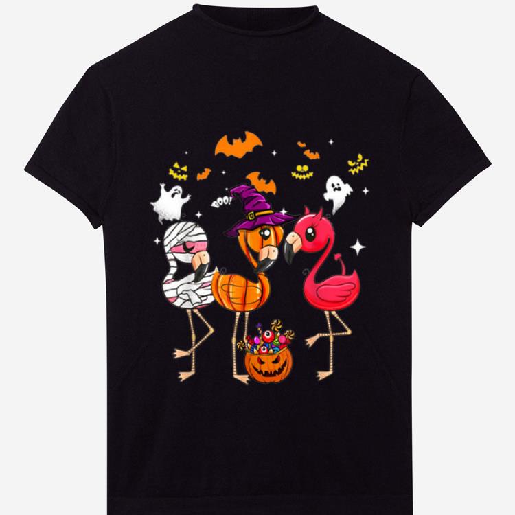 Hot Flamingo Happy halloween Cute mummy witch demon shirt 1 - Hot Flamingo Happy halloween Cute mummy witch demon shirt