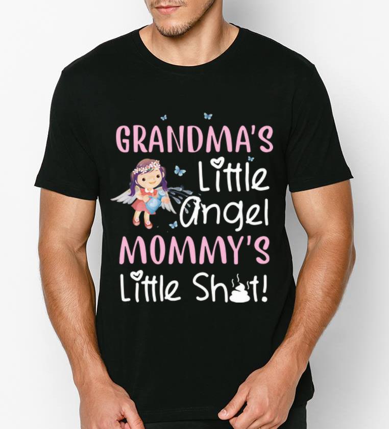 Hot Grandma s Little Angel Mommy s Little Shit shirt 4 - Hot Grandma's Little Angel Mommy's Little Shit shirt