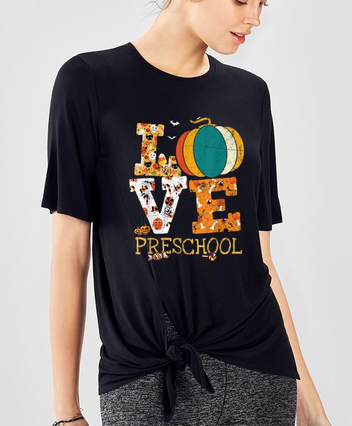 Hot Halloween Love Preschool Pumpkin Teacher Gifts shirt 4 - Hot Halloween Love Preschool Pumpkin Teacher Gifts shirt