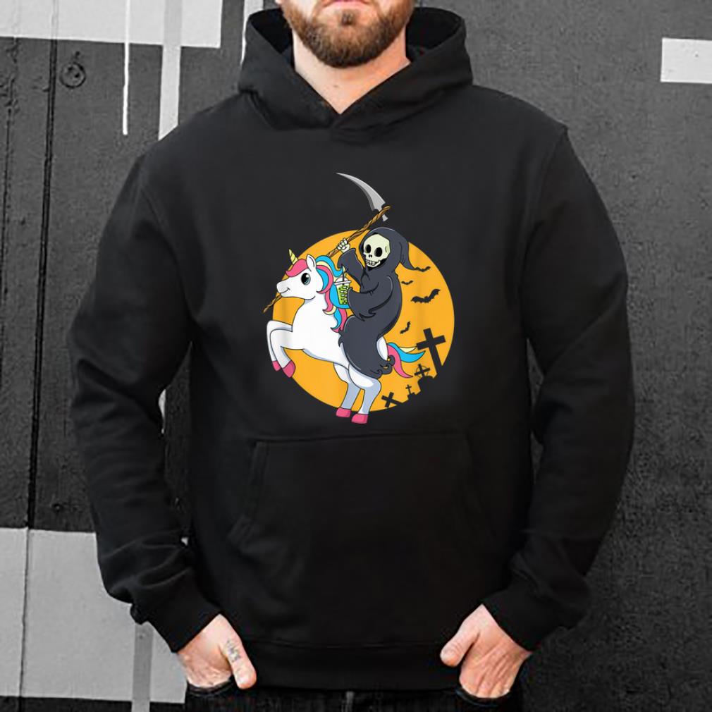 Hot Halloween Unicorn Grim Reaper shirt 4 - Hot Halloween Unicorn & Grim Reaper shirt