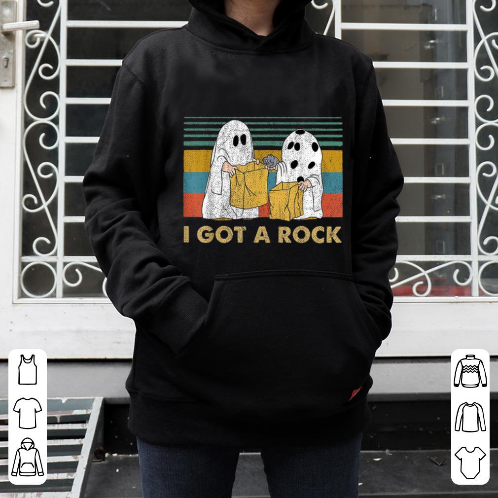 Hot I Got A Rock Charlie Brown s Ghost Halloween shirt 4 - Hot I Got A Rock Charlie Brown's Ghost Halloween shirt