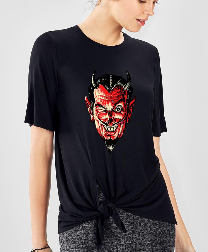 Hot Vintage Halloween Red Devil Head shirt 4 - Hot Vintage Halloween Red Devil Head shirt