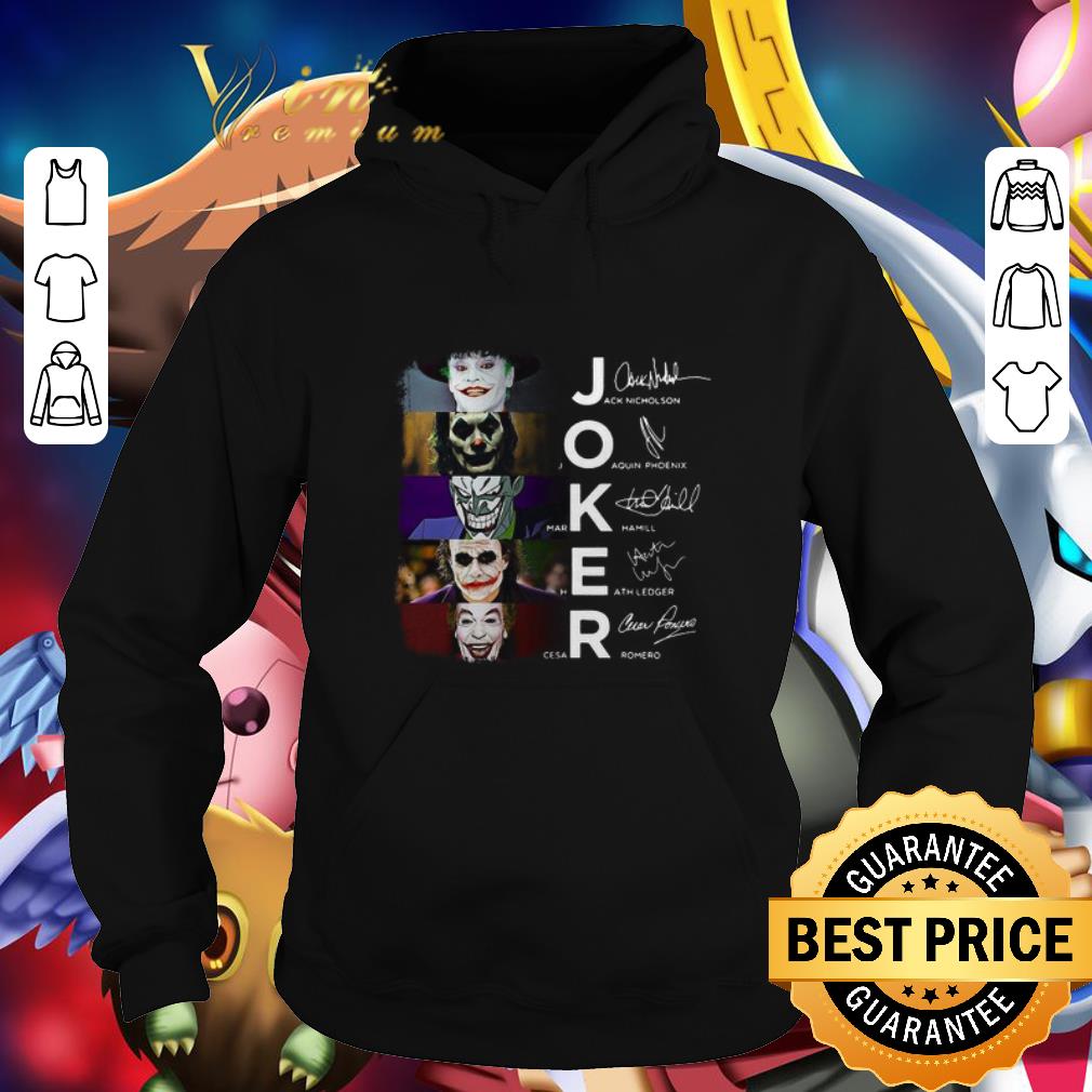 Joker Jack Nicholson Joaquin Phoenix Mark Hamill shirt 4 - Joker Jack Nicholson Joaquin Phoenix Mark Hamill shirt