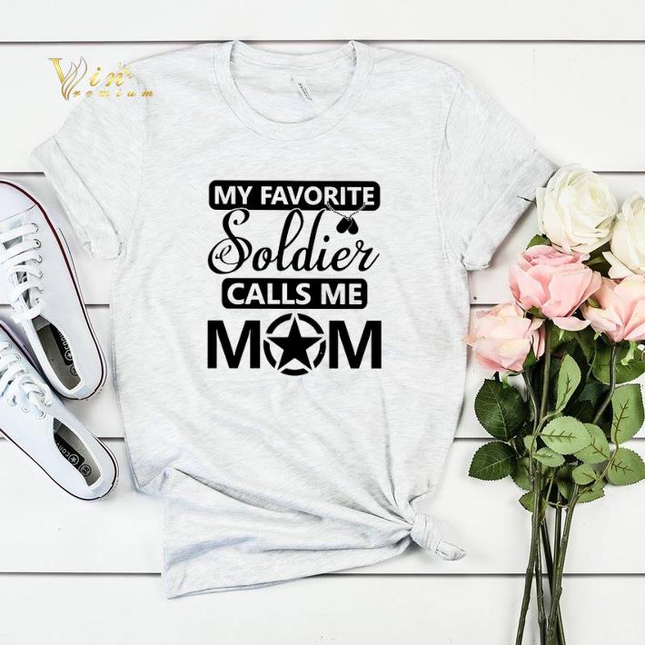 My favorite soldier calls me mom US Army shirt sweater 4 - My favorite soldier calls me mom US Army shirt sweater