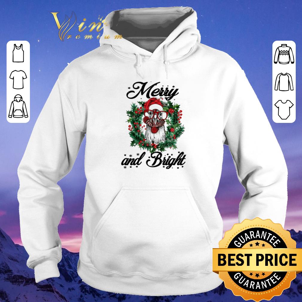 Nice Chicken Merry and Bright Christmas shirt sweater Nice Chicken Merry and Bright Christmas shirt sweater 4 - Nice Chicken Merry and Bright Christmas shirt sweater