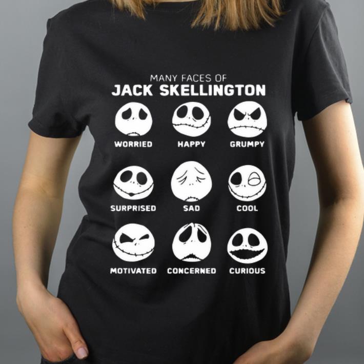 Nice Faces Emotion Many Faces Of Jack Skellington shirt 4 - Nice Faces Emotion Many Faces Of Jack Skellington shirt