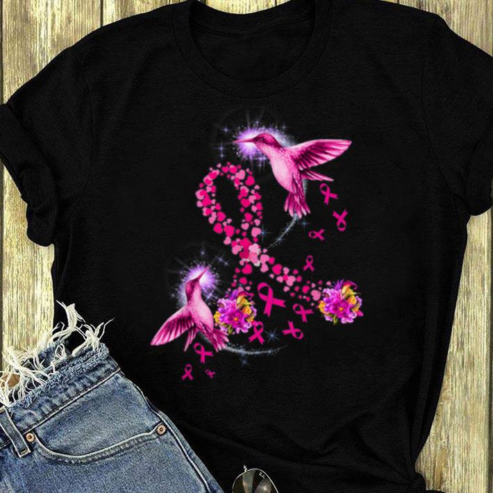 Nice Hummingbird Flower Pink Ribbon Breast Cancer Awareness shirt 4 - Nice Hummingbird Flower Pink Ribbon Breast Cancer Awareness shirt