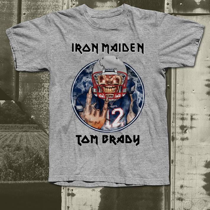 Nice Iron Maiden Tom Brady New England Patriots shirt 4 - Nice Iron Maiden Tom Brady New England Patriots shirt