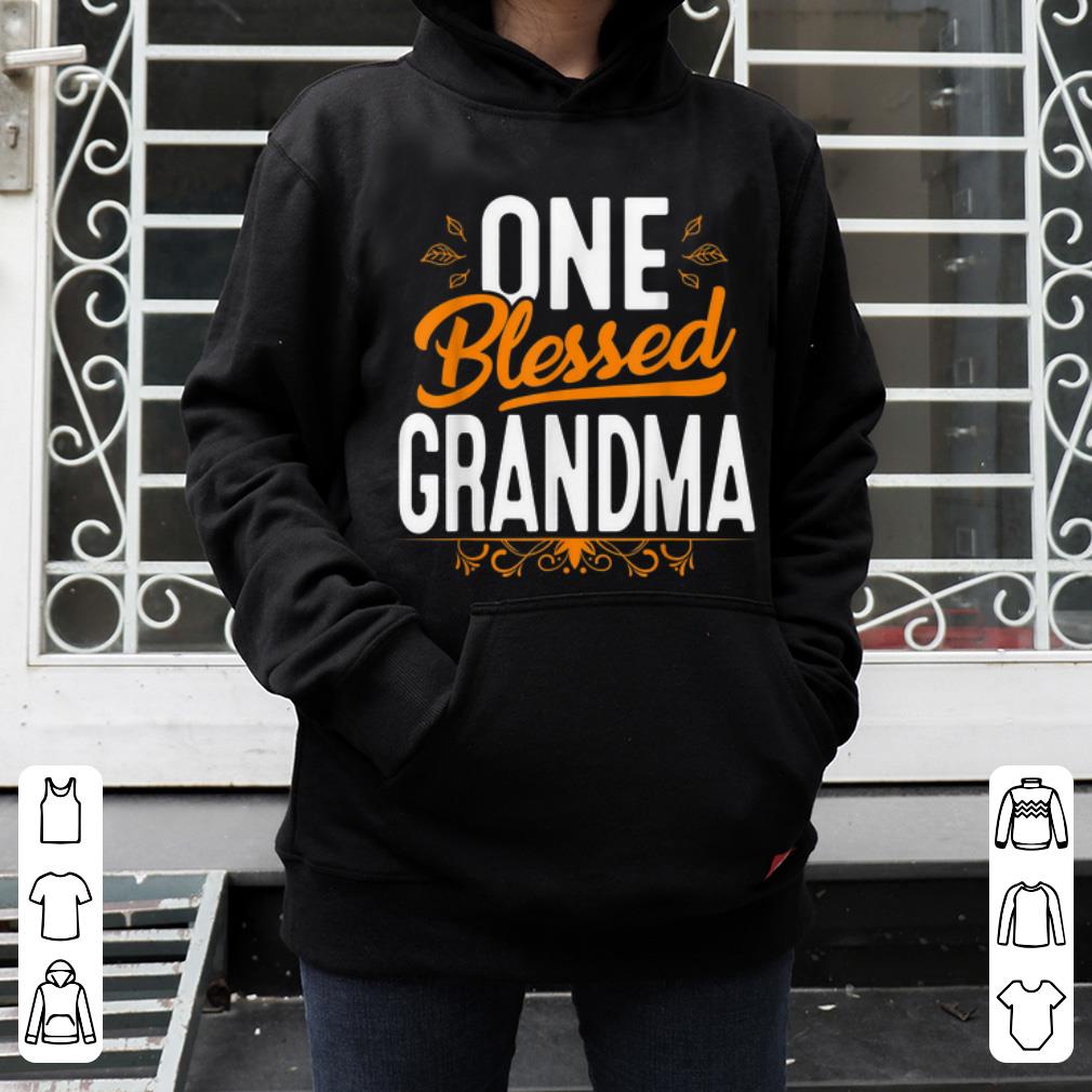 Nice One Blessed Grandma Thanksgiving Day shirt 4 - Nice One Blessed Grandma Thanksgiving Day shirt