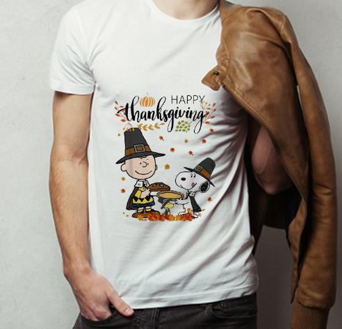 Nice Peanuts Snoopy And Charlie Brown Happy Thanksgiving shirt 4 - Nice Peanuts Snoopy And Charlie Brown Happy Thanksgiving shirt