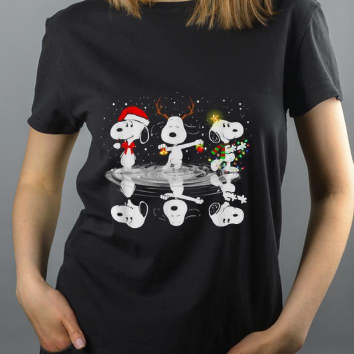 Nice Peanuts Snoopy Water Reflection Mirror Christmas shirt 4 - Nice Peanuts Snoopy Water Reflection Mirror Christmas shirt