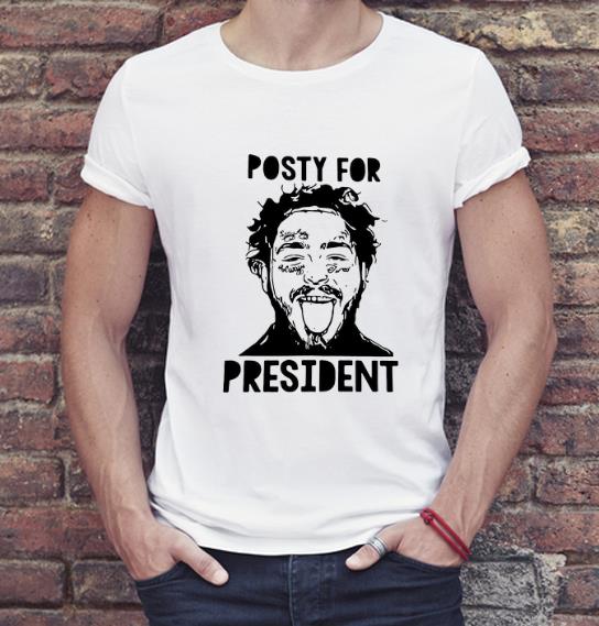 Nice Post Malone Posty For President shirt 4 - Nice Post Malone Posty For President shirt