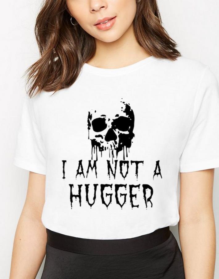 Nice Skull I Am Not A Hugger Halloween shirt 4 - Nice Skull I Am Not A Hugger Halloween shirt