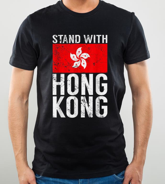 Nice Stand With Hong Kong Flag shirt 4 - Nice Stand With Hong Kong Flag shirt