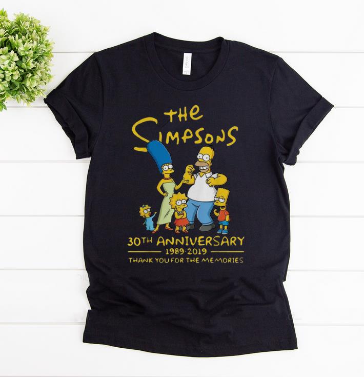 Nice The Simpsons 30th Anniversary Thank You For Memories shirt 1 - Nice The Simpsons 30th Anniversary Thank You For Memories shirt