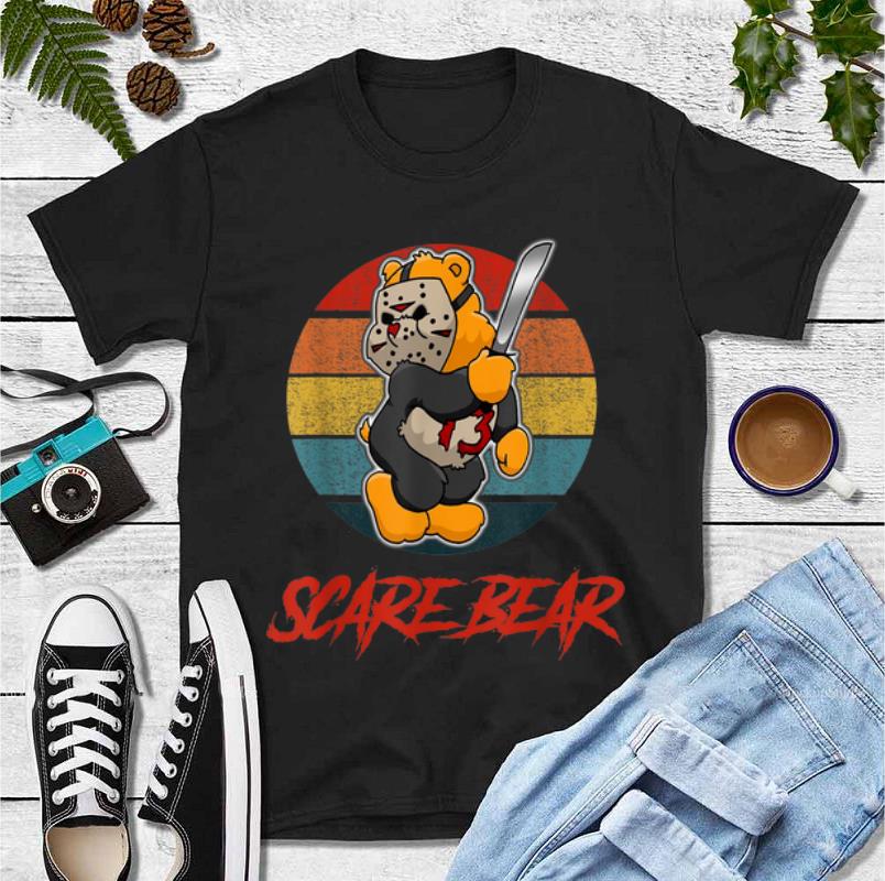 Nice Vintage Scare Bear Halloween Scary Horror shirt 4 - Nice Vintage Scare Bear Halloween Scary Horror shirt