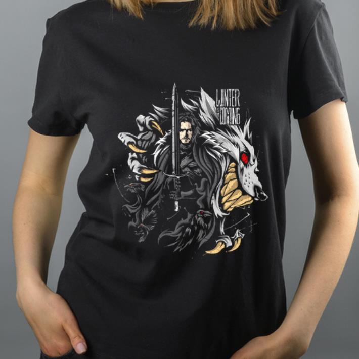 Nice Winter is coming Game Of Thrones Jon Snow shirt 4 - Nice Winter is coming Game Of Thrones Jon Snow shirt