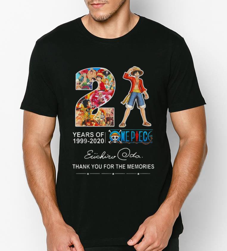 Official 21 Years Of One Piece 1999 2019 Thank You For The Memories shirt 4 - Official 21 Years Of One Piece 1999-2019 Thank You For The Memories shirt