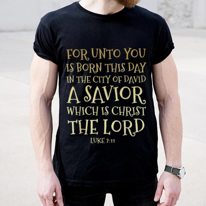 Official CHRISTIAN CHRISTMAS Jesus Savior Lord Bible Verse Womens Men shirt 4 - Official CHRISTIAN CHRISTMAS Jesus Savior Lord Bible Verse Womens Men shirt