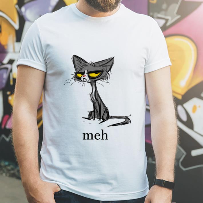 Official Cat Meh Funny Cat Lovers shirt 4 - Official Cat Meh Funny Cat Lovers shirt
