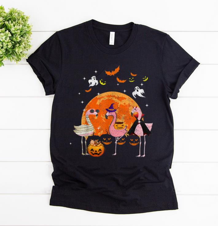 Official Flamingo Halloween Cute mummy witch demon Flamingo shirt 1 - Official Flamingo Halloween Cute mummy witch demon Flamingo shirt