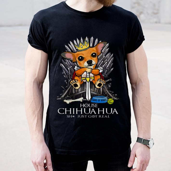 Official Game Of Bones House Chihuahua Shit Just GOT Real Game Of Thrones shirt 4 - Official Game Of Bones House Chihuahua Shit Just GOT Real Game Of Thrones shirt