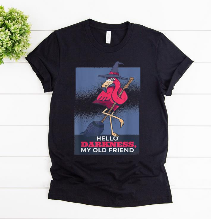 Official Halloween Flamingo Witch Scary Party Funny Broom Gift shirt 1 - Official Halloween Flamingo Witch, Scary Party Funny Broom Gift shirt