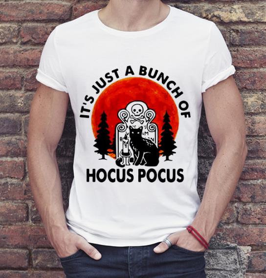 Official It s Just A Bunch Of Hocus Pocus Halloween Black Cat shirt 4 - Official It's Just A Bunch Of Hocus Pocus Halloween Black Cat shirt