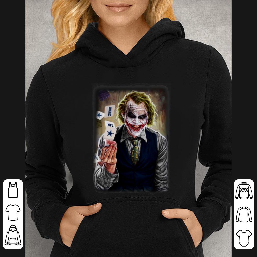 Official Joker Heath Ledger Dallas Cowboys NFL shirt 4 - Official Joker Heath Ledger Dallas Cowboys NFL shirt