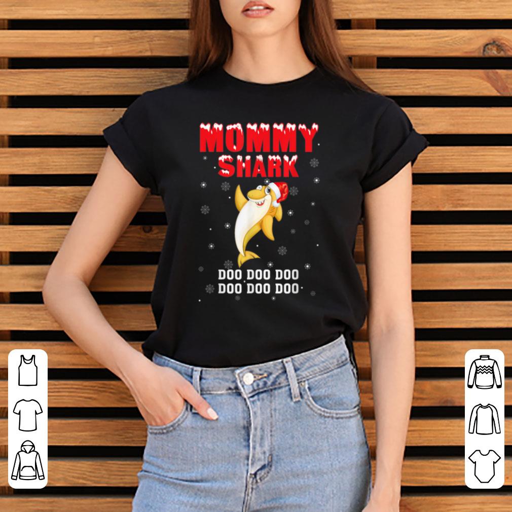 Official Mommy Shark Santa Christmas Family Pajamas shirt 4 - Official Mommy Shark Santa Christmas Family Pajamas shirt