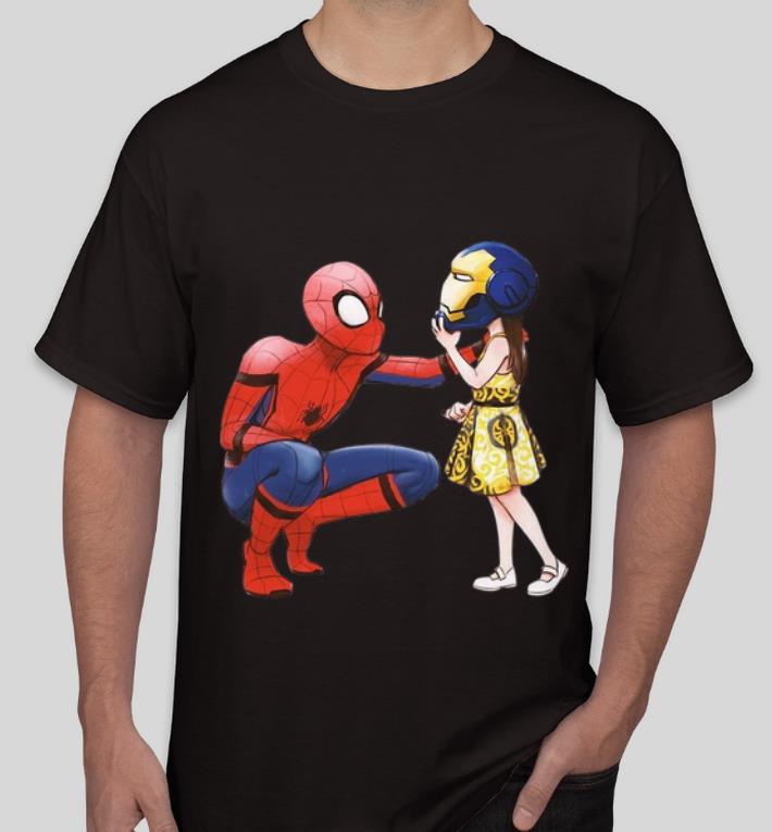 Official Peter Parker Spiderman And Morgan Stark shirt 4 - Official Peter Parker Spiderman And Morgan Stark shirt