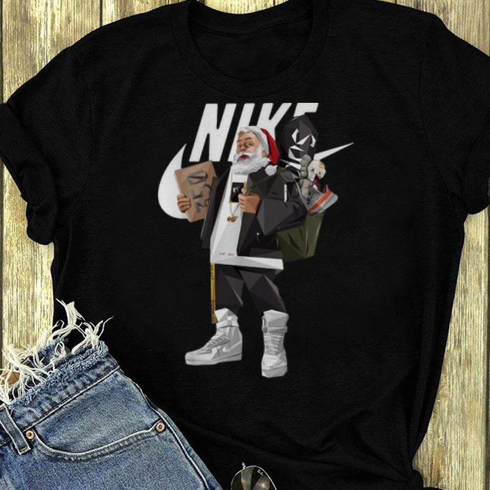 Official Santa Claus Nike Hiphop 350 shirt 4 - Official Santa Claus Nike Hiphop 350 shirt
