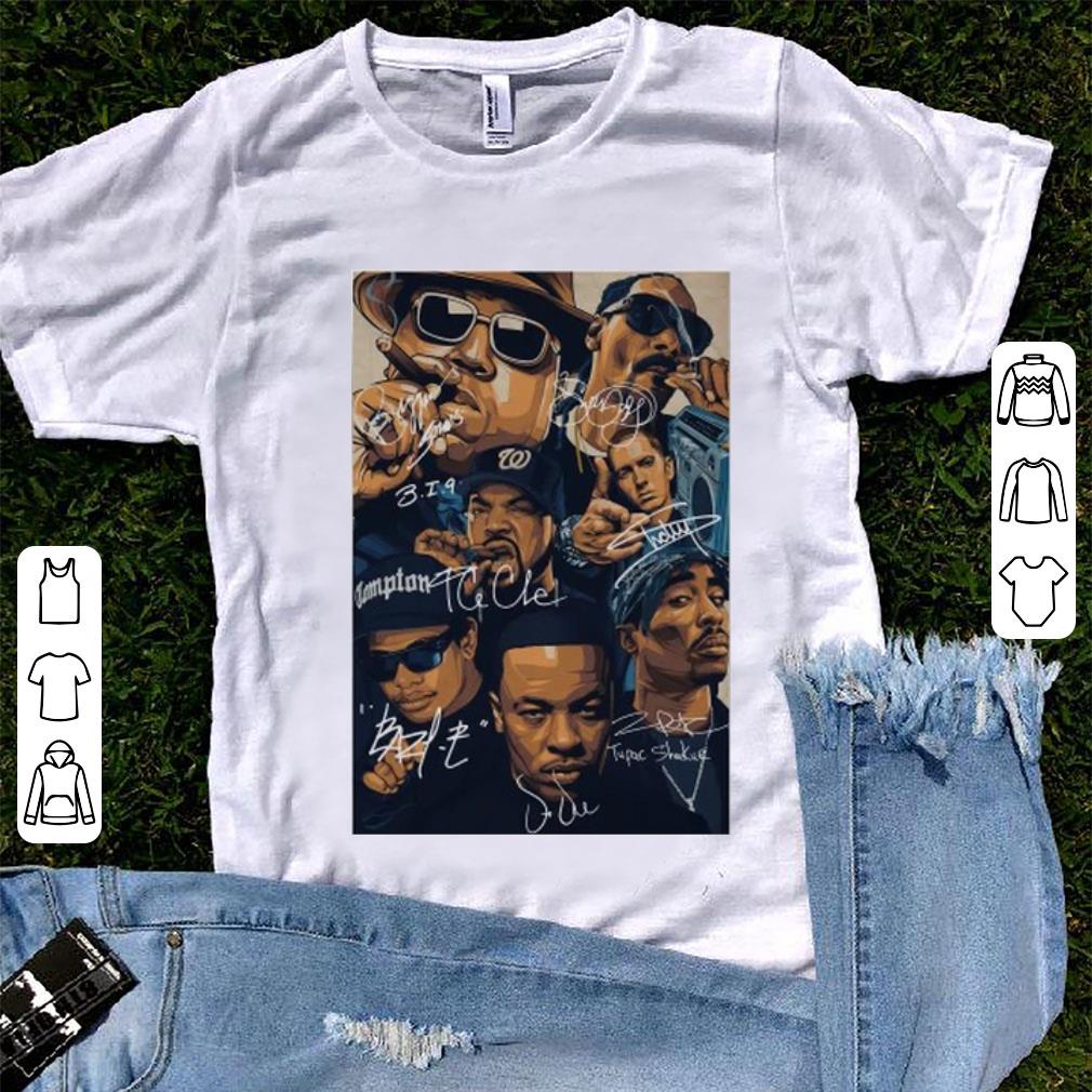 Official Straight Outta Compton Team Rapper Signature shirt 1 - Official Straight Outta Compton Team Rapper Signature shirt