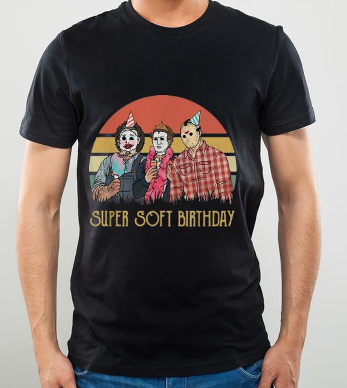 Official Vintage Leatherface Michael And Jason Letterkenny Super Soft Birthday shirt 4 - Official Vintage Leatherface Michael And Jason Letterkenny Super Soft Birthday shirt