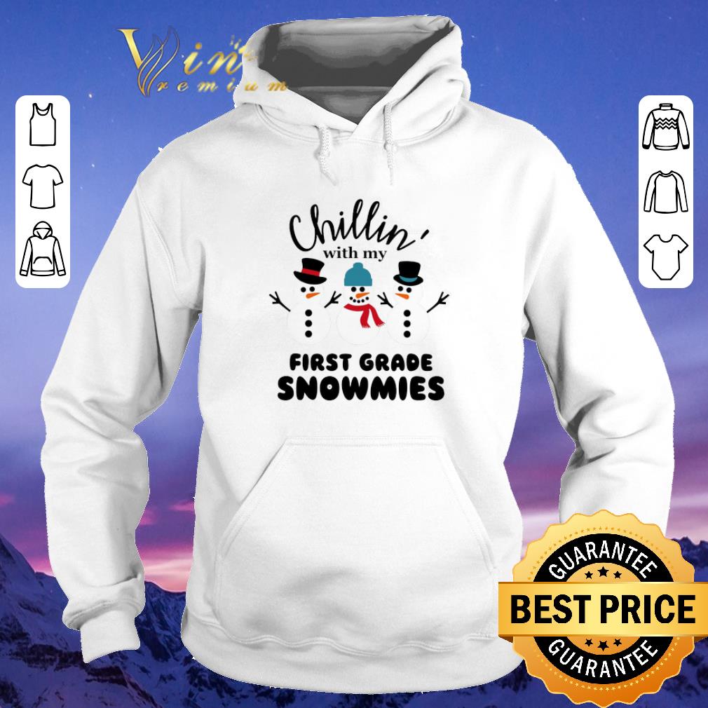 Original Snowman Chillin' with my first grade Snowmies shirt sweater Original Snowman Chillin with my first grade Snowmies shirt sweater 4 - Original Snowman Chillin' with my first grade Snowmies shirt sweater