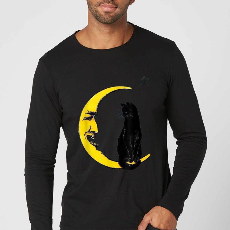 Original Vintage Cat and Moon Halloween shirt 4 - Original Vintage Cat and Moon Halloween shirt