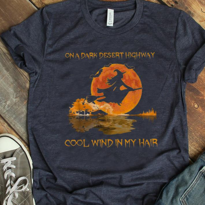 Original Witch On A Dark Desert Highway Guitar Lake Halloween shirt 1 - Original Witch On A Dark Desert Highway Guitar Lake Halloween shirt