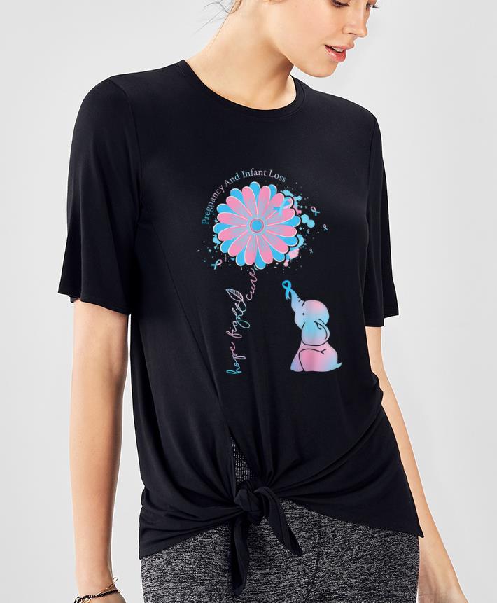 Premium Elephant Hope Fight Cure Pregnancy Infant Loss Awareness shirt 4 - Premium Elephant Hope Fight Cure Pregnancy Infant Loss Awareness shirt