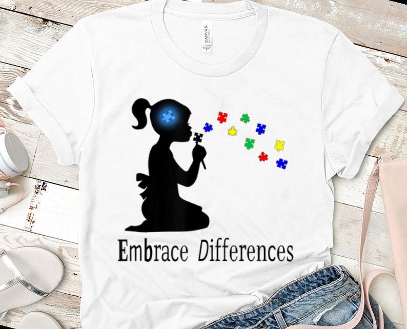 Premium Embrace Differences Puzzle Autism Awareness shirt 1 - Premium Embrace Differences Puzzle Autism Awareness shirt