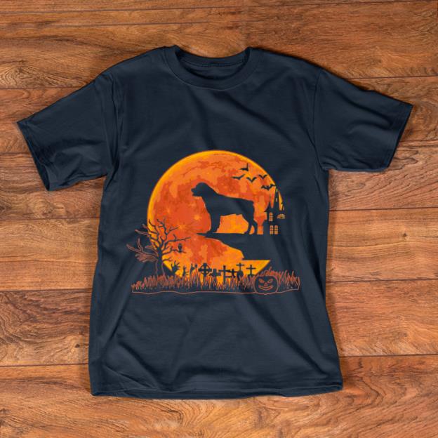 Premium Halloween Rottweiler Dog Moon Costume Gift shirt 1 - Premium Halloween Rottweiler Dog Moon Costume Gift shirt