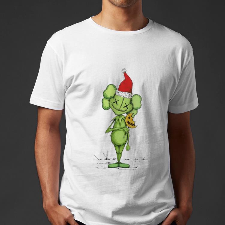 Premium Santa Grinch Kaws Christmas shirt 4 - Premium Santa Grinch Kaws Christmas shirt
