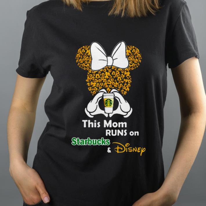 Premium This Mom Runs On Starbucks And Disney Minnie Mouse shirt 4 - Premium This Mom Runs On Starbucks And Disney Minnie Mouse shirt