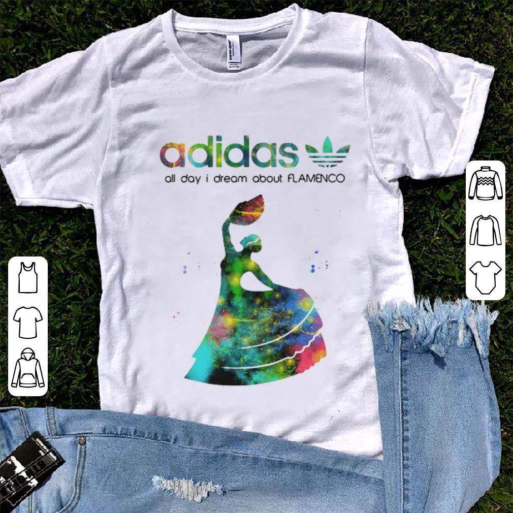Pretty All Day I Dream About Flamenco Adidas shirt 1 - Pretty All Day I Dream About Flamenco Adidas shirt