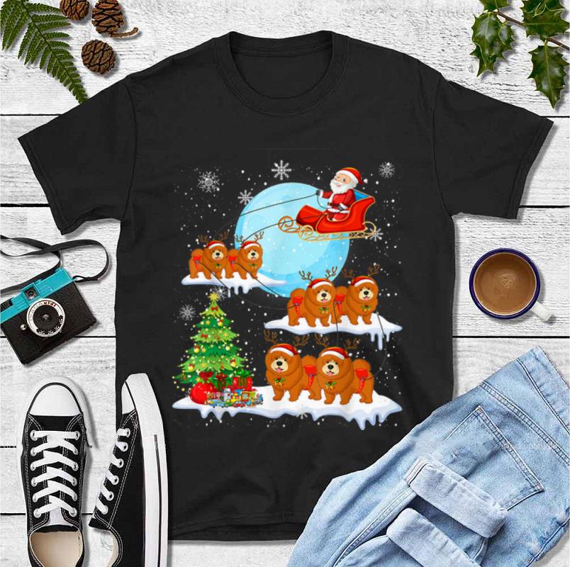 Pretty Chow Chow Reindeer Christmas Santa Claus shirt 4 - Pretty Chow Chow Reindeer Christmas Santa Claus shirt