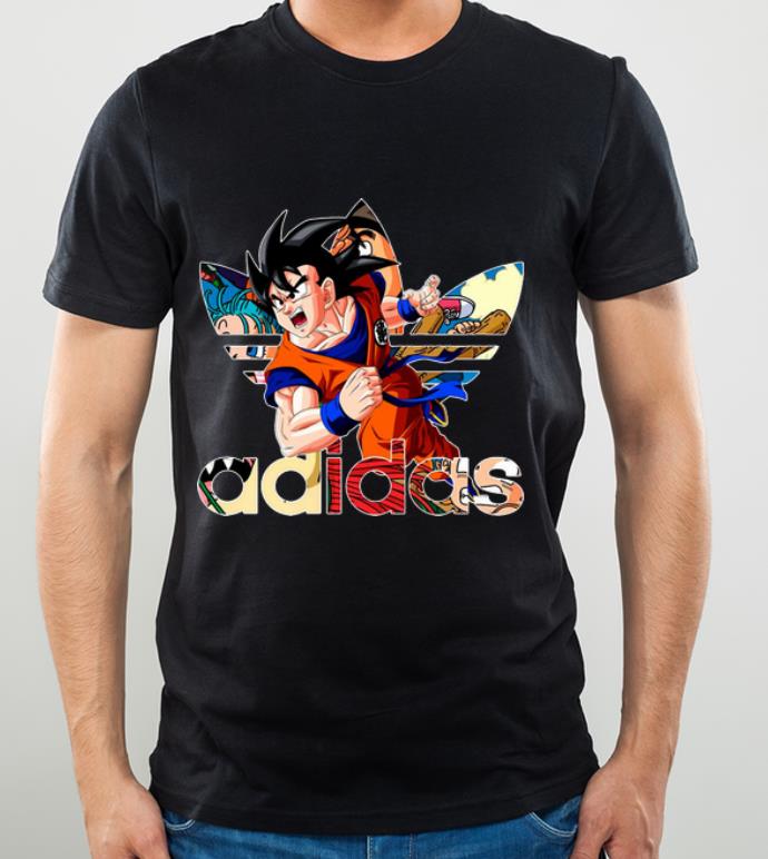 Pretty Goku Dragon Ball Adidas shirt 4 - Pretty Goku Dragon Ball Adidas shirt