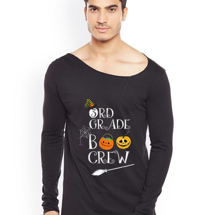 Pretty Halloween 3rd Grade Boo Crew Teacher Student Costume shirt 4 - Pretty Halloween 3rd Grade Boo Crew Teacher Student Costume shirt